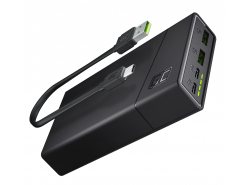 Power Bank Green Cell GC PowerPlay20 20000mAh con carga rápida 2x USB Ultra Charge y 2x USB-C Power Delivery 18W