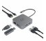 Adaptador HUB USB-C Green Cell 6 en 1 (3xUSB 3.0 HDMI 4K Ethernet) para Apple MacBook Pro, Air, Asus, Dell XPS, HP, Lenovo X1