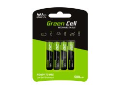 Green Cell 4x AAA HR03 800mAh Akku