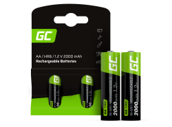 Baterías Ni-MH precargadas de Green Cell Baterías 2x AA HR6 2000mAh