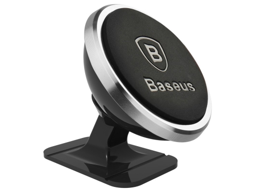 Baseus Soporte magnético para teléfono en el coche, se adhiere al tablero, rotación de 360 grados, montaje rápido y sencillo