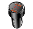 Cargador de coche Baseus Magic 45W, 2x USB-A, QC 3.0 PD, Carga rápida, Visualización de voltaje, Esencial para viajes
