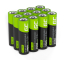 12x Pilas Recargables AA R6 2000mAh Ni-MH Baterías precargadas Green Cell