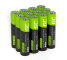 12x Pilas Recargables AAA R3 800mAh Ni-MH Baterías precargadas Green Cell