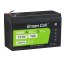 Green Cell Batería LiFePO4 7Ah 12.8V 89.6Wh LFP batería de litio 12V con BMS para USV UPS Alarma Juguete CCTV Coche de Niños