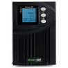 UPS Green Cell 1000VA 900W Sistema de Alimentación Ininterrumpida con pantalla LCD, Onda Senoidal Pura - OUTLET