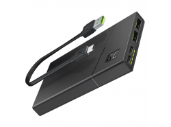 Power Bank Green Cell GC PowerPlay10S 10000mAh con carga rápida 2x USB Ultra Charge y 2x USB-C Power Delivery 18W