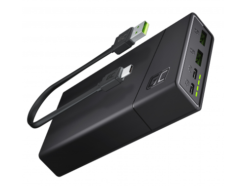 Green Cell Power Bank 20000mAh 18W PD USB C Bateria Externa PowerPlay20 con Carga Rápida para iPhone 15 14, Samsung S23 - OUTLET