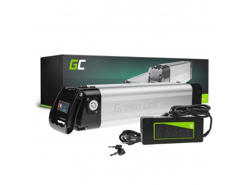 Batería recargable Green Cell Silverfish 24V 10.4Ah 250Wh para bicicleta eléctrica E-Bike Pedelec - OUTLET