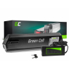 Green Cell Bateria Bicicleta Electrica 48V 16Ah 768Wh Semi InTube Ebike 2 Pin para NCM, Fitifito y Cargador - OUTLET