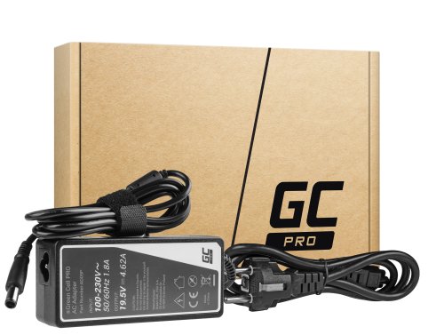 Fuente de alimentación Green Cell Pro 19.5V 4.62A 90W para Dell Inspiron 15R N5010 N5110 Latitude E6410 E6420 E6430 - OUTLET