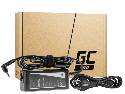 Fuente de alimentación Green Cell PRO 19V 3.42A 65W para Asus F553 F553M F553MA R540L R540S X540S X553 X553M X553MA - OUTLET