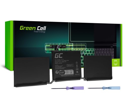 Green Cell Batería A1713 para Apple MacBook Pro 13 A1708 (2016, 2017)
