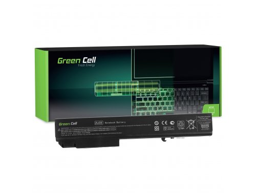 Green Cell Batería HSTNN-LB60 HSTNN-OB60 493976-001 501114-001 para HP EliteBook 8530p 8530w 8540p 8540w 8730w 8740w - OUTLET