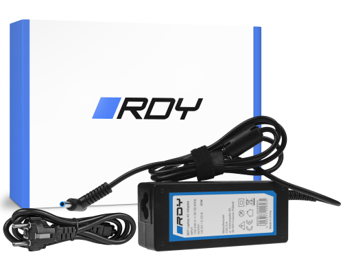 Fuente de alimentación RDY 19.5V 3.33A 65W Cargador para HP 250 G2 G3 G4 G5 15-R 15-R100NW 15-R101NW 15-R104NW 15-R - OUTLET