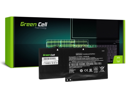 Green Cell Batería NP03XL 760944-241 760944-421 761230-005 HSTNN-LB6L para HP Envy x360 15-U 15-U000 15-U200 Pavilion - OUTLET