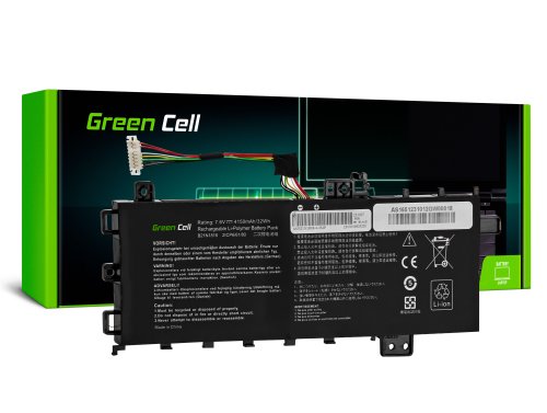 Green Cell Batería B21N1818 C21N1818-1 para Asus VivoBook 15 A512 A512DA A512FA A512JA R512F X512 X512DA X512FA X512FL