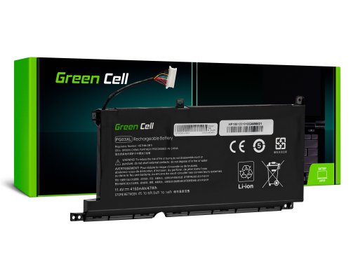 Green Cell Batería PG03XL L48495-005 para HP Pavilion 15-EC 15-DK 16-A