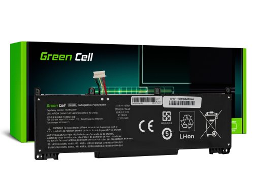 Green Cell Batería RH03XL M02027-005 para HP ProBook 430 G8 440 G8 445 G8 450 G8 630 G8 640 G8 650 G8