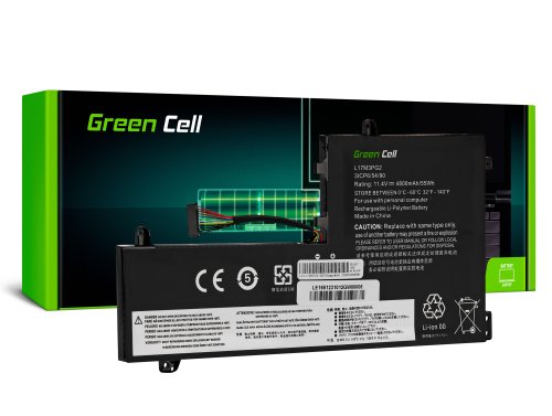 Green Cell Batería L17C3PG1 L17L3PG1 L17M3PG1 L17M3PG2 L17M3PG3 para Lenovo Legion Y530-15ICH Y540-15IRH