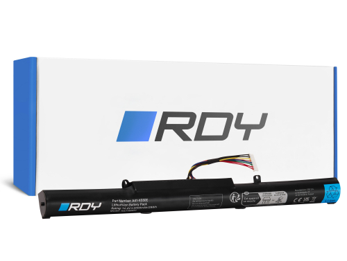Batería RDY A41-X550E para Asus R510 R510D R510DP R751LN R751J R752L R752LAV R752LB X550D X550DP X750J X751L F550D F751L