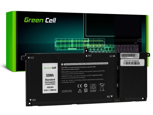 Green Cell Batería H5CKD TXD03 para Dell Inspiron 5400 5401 5406 7300 5501 5502 5508