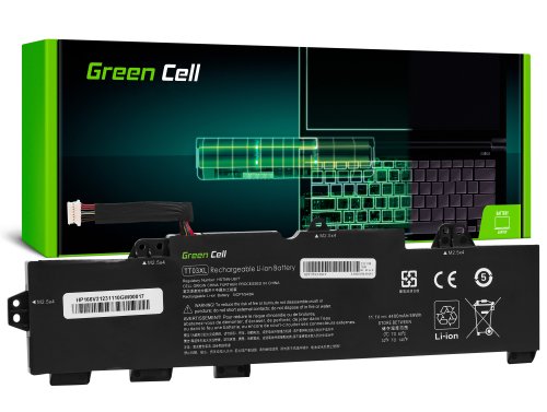 Green Cell Batería TT03XL para HP EliteBook 755 G5 850 G5, HP ZBook 15u G5