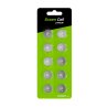 10x Green Cell CR2025 Batería de litio Batería 3V 160mAh