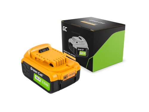 Batería Green Cell (18V 5Ah) para herramientas eléctricas DeWalt XR 18 V batería de repuesto DCB184