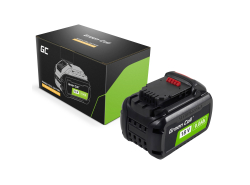 Batería Green Cell para herramientas eléctricas DeWalt XR 18V 9Ah/FLEXVOLT 54V 3Ah batería de repuesto DCB547