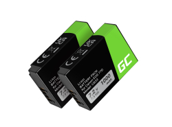 Batería Green Cell ® LP-E17 para Canon EOS 77D 750D 760D 8000D Rebel T6i T6s Kiss X8i Half-Decoded 7.2V 1000mAh