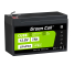 Green Cell CUBE LiFePO4 Batería 7Ah 12.8V 89.6Wh LFP batería de litio 12V para UPS, Alarma, Juguete, CCTV Coche de Niños