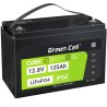 Green Cell CUBE LiFePO4 Batería 125Ah 12.8V 1600Wh LFP batería de litio 12V para Autocaravanas, Solar, Sistema aislado, Barco