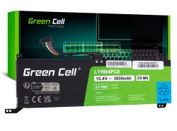 Batería Green Cell L19M4PC0 para Lenovo Legion 5P-15IMH05 5P-15IMH05H 5-15IMH05 5-15IMH05 5-15ARH05 5-15ARH05H