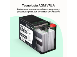 Green Cell CUBE AGM IP54 Bateria 6V 4.5Ah Gel Bateria hermetica sistemas de alarma juguetes eléctricos para niños