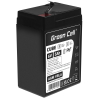 Green Cell CUBE AGM IP54 Bateria 6V 5Ah Gel Bateria hermetica sistemas de alarma juguetes eléctricos para niños