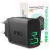 Green Cell PowerSource Duo30 cargador USB/USB-C negro, adaptador de corriente de 30 W con Power Delivery
