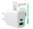 Green Cell PowerSource Duo30 cargador USB/USB-C blanco, adaptador de corriente de 30 W con Power Delivery