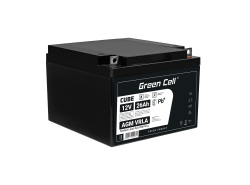 Batería Green Cell ® AGM VRLA 12V 26Ah