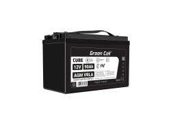 Green Cell CUBE AGM IP54 Bateria 12V 90Ah Gel Bateria hermetica Caravan Bateria solar fotovoltaicos silla de ruedas