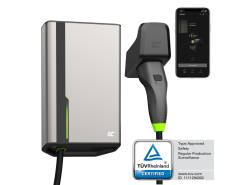 Greencell HabuDen Wallbox 11kW 22kW 32A 7,5m Cable de carga tipo 2 Estación de carga de coche eléctrico App GC Bluetooth WiFi