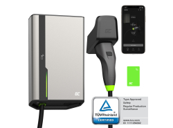 Greencell GC HabuDen Wallbox 11kW 22kW 32A 5m NFC Cable de carga tipo 2 Estación de carga de coche eléctrico App GC BT WiFi