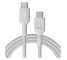 Cable USB-C 2m 100W Greencell PowerStream Carga Rápida PD Snow White
