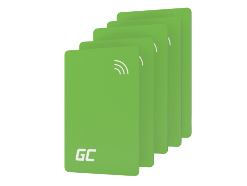 HabuDen NFC Card Set – Tarjetas de acceso para estaciones de carga de vehículos eléctricos