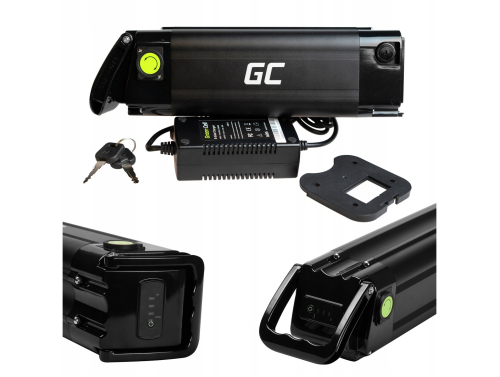 Batería GC Silverfish para bicicleta eléctrica Ebike con cargador 24V 10.4Ah 250Wh XLR e.o. Prophete. Producción polaca.