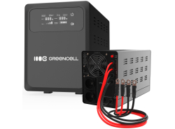 Green Cell SAI 2000VA 1200W Sistema de Alimentación Ininterrumpida con pantalla LCD