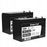 2x AGM Bateria 12V 7Ah Gel Bateria hermetica UPS reserva de bateria sistemas de UPS USV