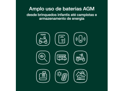 Green Cell ® Gel Batterie AGM 12V 18Ah