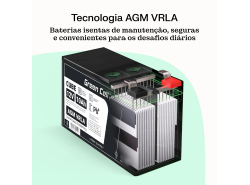 Green Cell ® Gel Batterie AGM 12V 18Ah