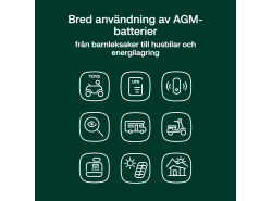 Green Cell ® Gel Batterie AGM 12V 18Ah